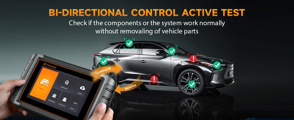 Bidirectional Control Activation Test | Foxwell OBD2 Scanner