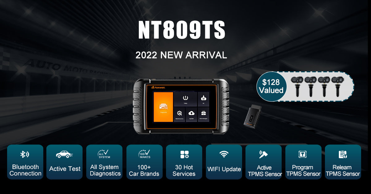 Foxwell NT809TS Diagnostic Scanner Tool Review