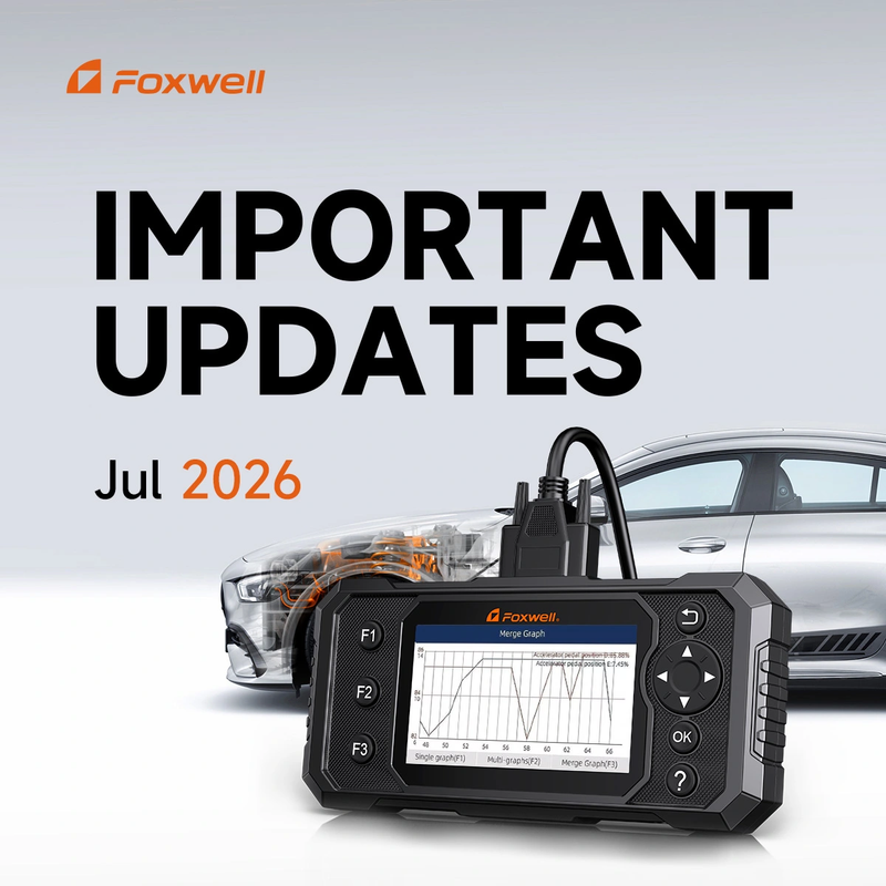 What’s New in Foxwell Scanners? July 2026 Upgrades Unveiled