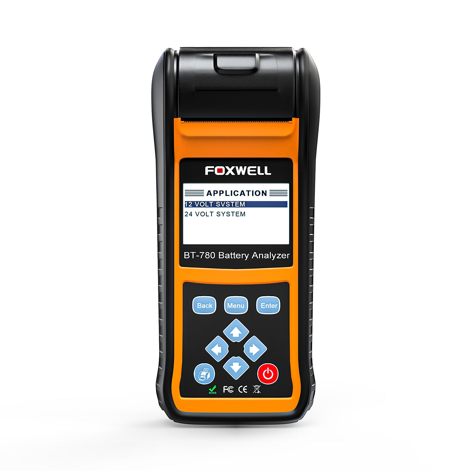 Foxwell BT780 Battery Analyzer Supports Start-Stop System Test With Built-in Thermal Printer - Foxwell Diag