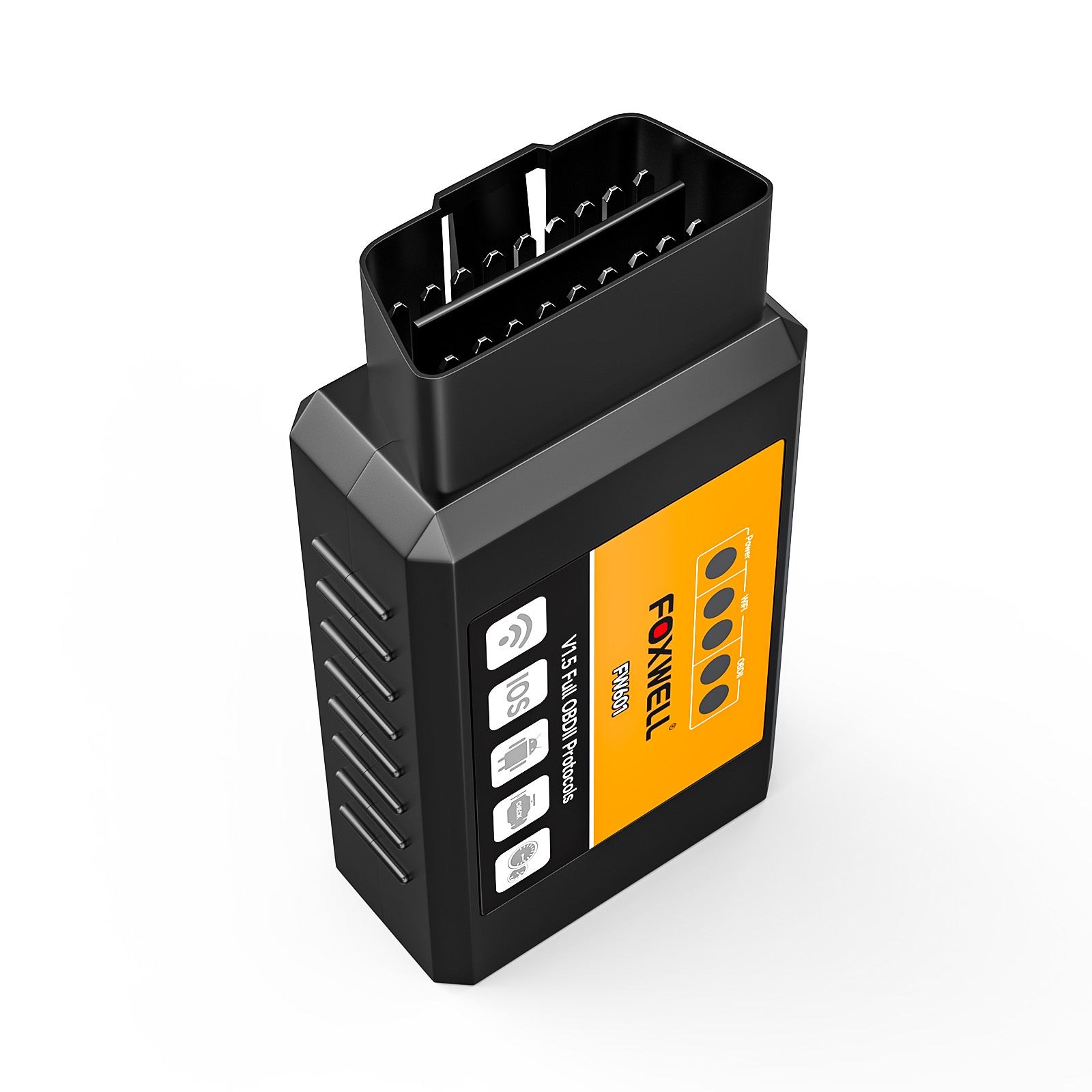 Foxwell FW601 Universal OBD2 WIFI ELM327 V 1.5 Scanner for IOS Android Auto Fault Code Reader