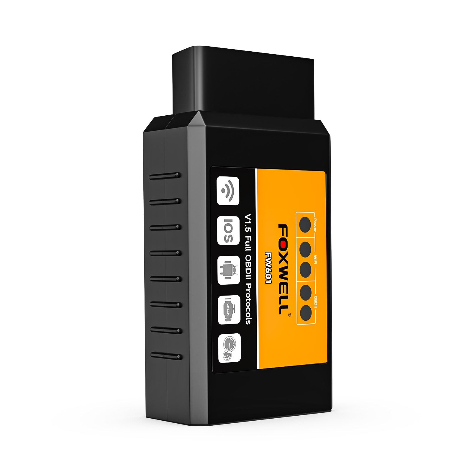 Foxwell FW601 Universal OBD2 WIFI ELM327 V 1.5 Scanner for IOS Android Auto Fault Code Reader