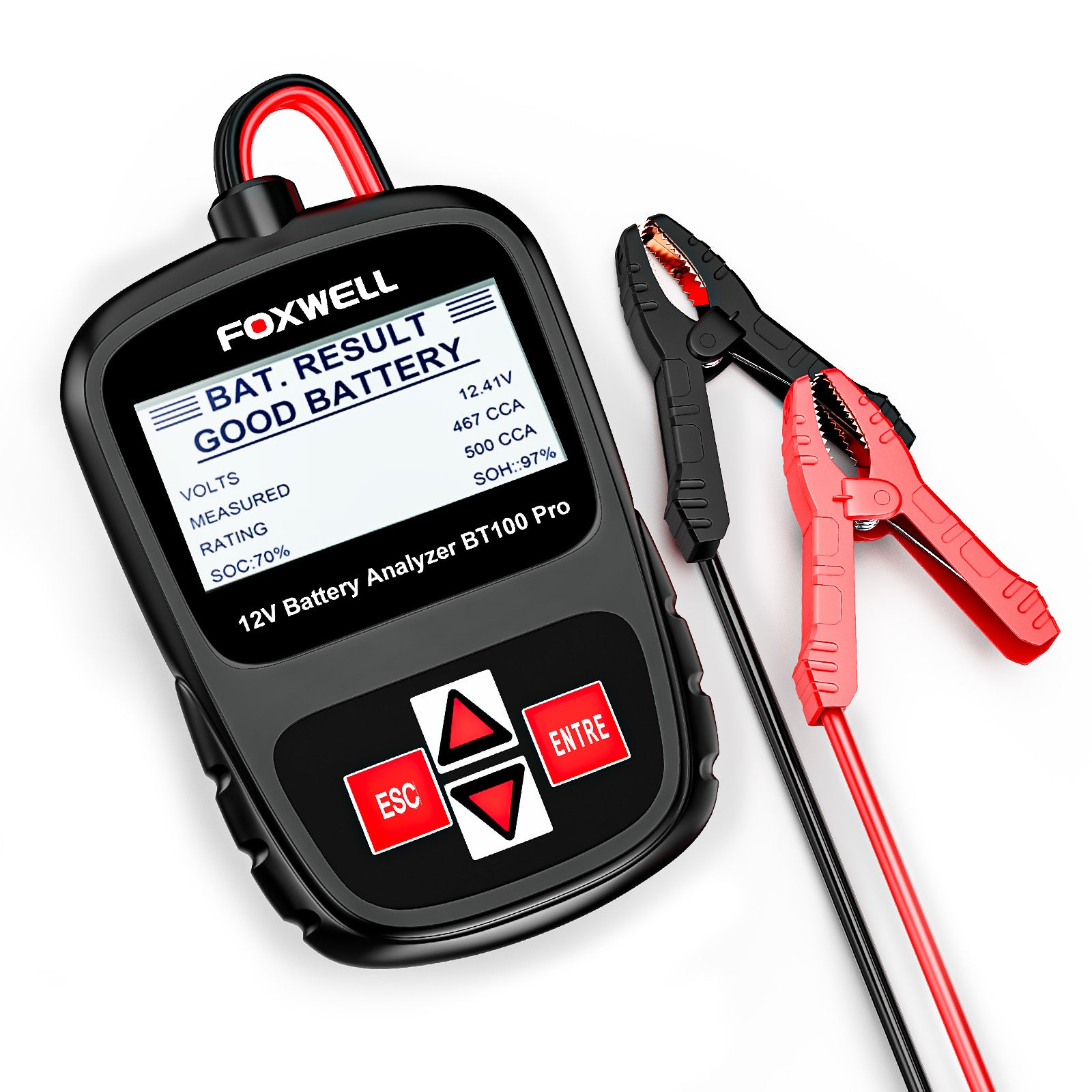 Foxwell BT100 Pro Battery Load Tester 12V 100-1100CCA