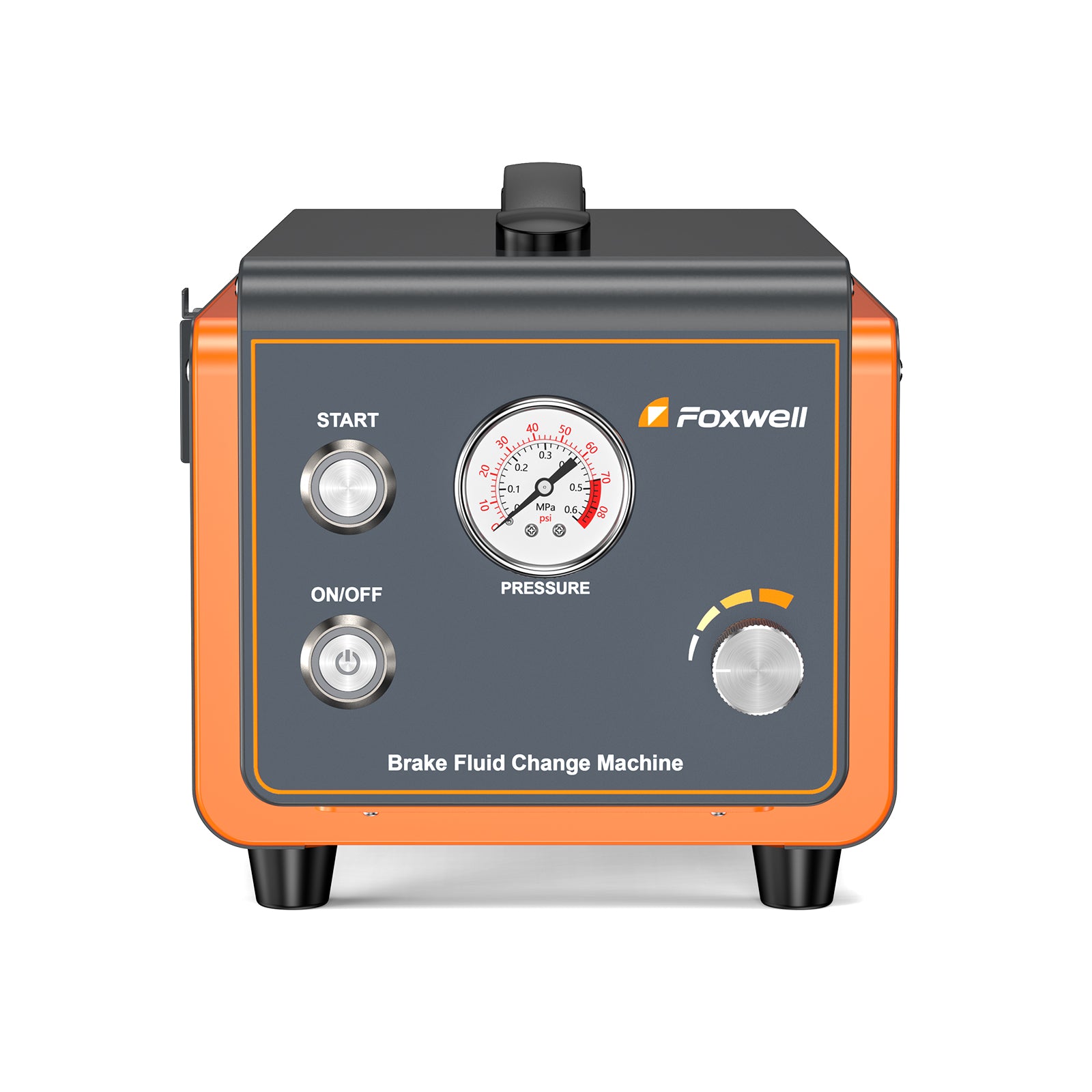 Foxwell RT1000 Automatic Brake Bleeder Kit Dual Pulse Vacuum Brake Fluid Exchanger with Pressure Gauge