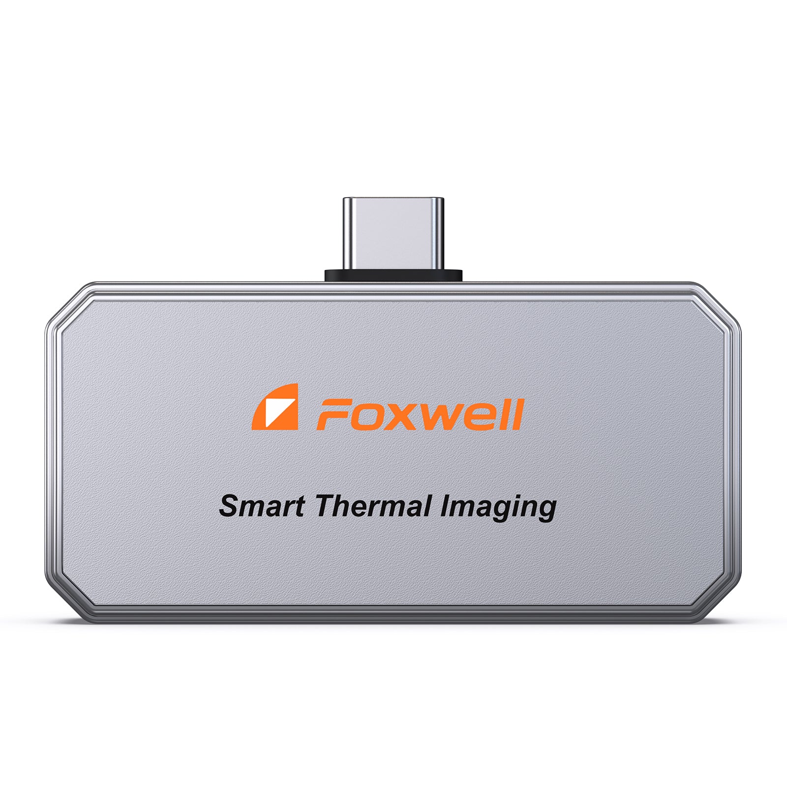 Foxwell RT100 Thermal Camera for Android/iPhone Smartphone, 512x384 TISR Resolution and 25Hz Reframe Rate