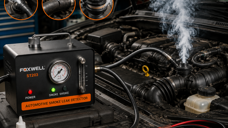 How To Perform A Smoke Test with an Automotive Smoke Machine