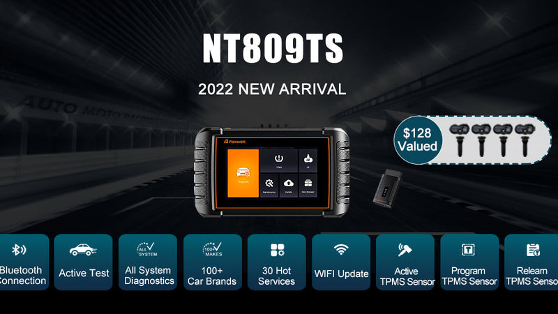 Foxwell NT809TS Diagnostic Scanner Tool Review