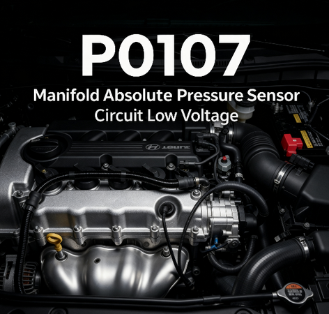 P0107: Manifold Absolute Pressure (MAP) Sensor Circuit Low Input