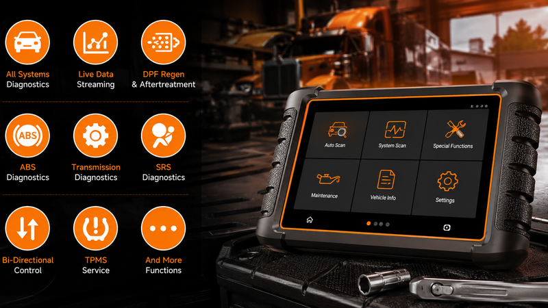 Which Truck Diagnostic Tools Actually Work on Modern Diesel Trucks?