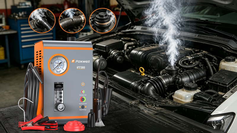 How To Perform A Smoke Test with an Automotive Smoke Machine