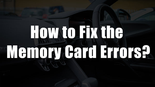 How to Fix the Memory Card Errors of Foxwell Scanners?