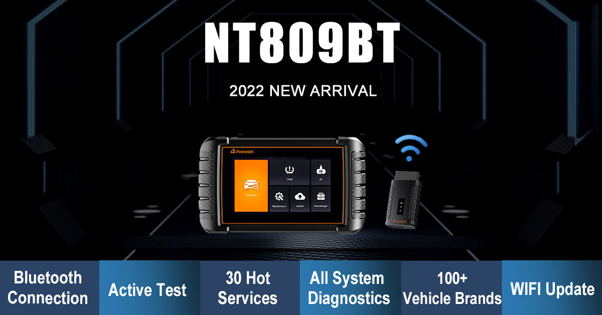 Meet the New Foxwell NT809BT OBD2 Bluetooth Scanner