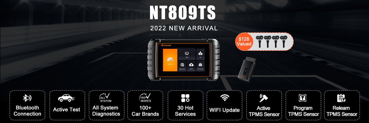 banner of FOXWELL NT809TS