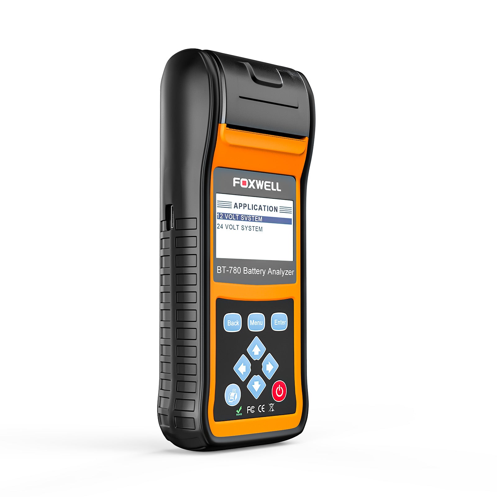 Foxwell BT780 Battery Analyzer Supports Start-Stop System Test With Built-in Thermal Printer - Foxwell Diag