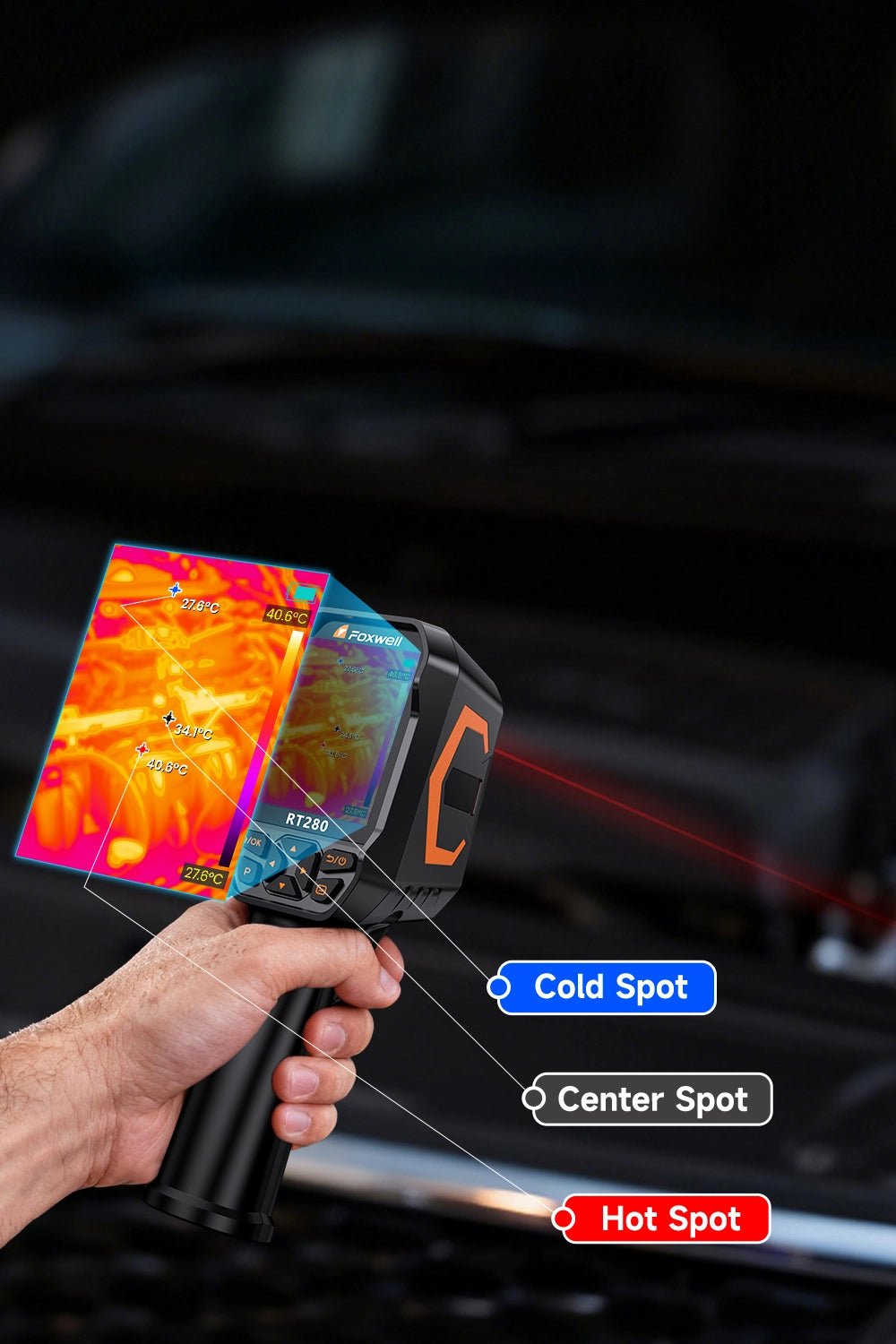 Real-time Temperature Display