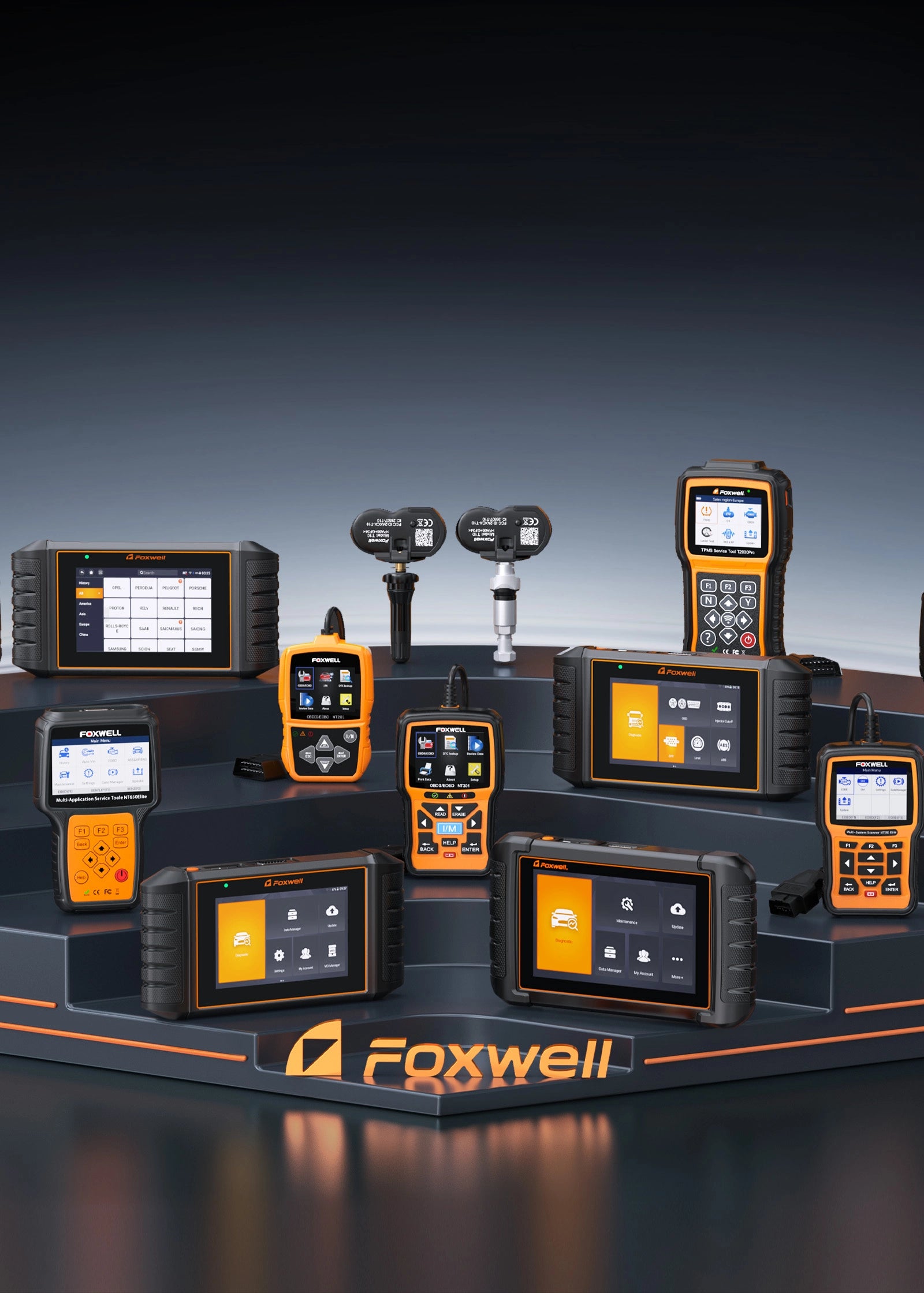 Foxwell Diagnostic solutions for every vehicle, user level, and repair need for app