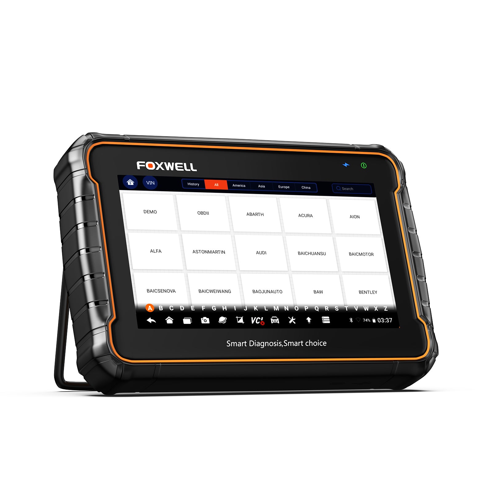 Foxwell GT60 Android Tablet Scanner OBD2 Table Diagnostic Tool with 20+ Special Functions Injector Coding