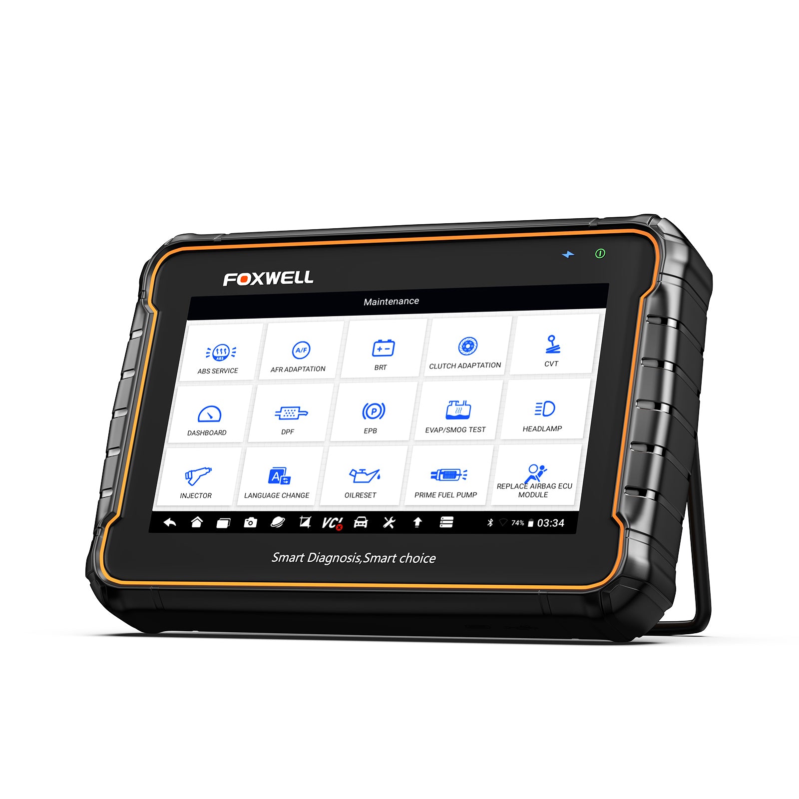 Foxwell GT60 Android Tablet Scanner OBD2 Table Diagnostic Tool with 20+ Special Functions Injector Coding