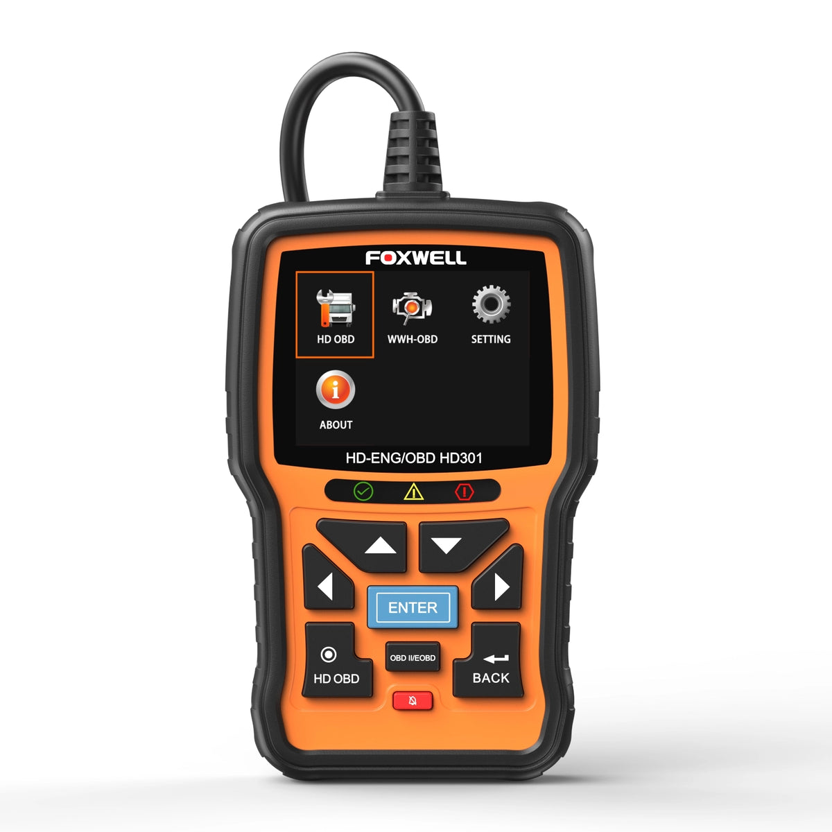 Foxwell HD301 Heavy Duty Truck Scanner with Full System Diagnostics,Bu