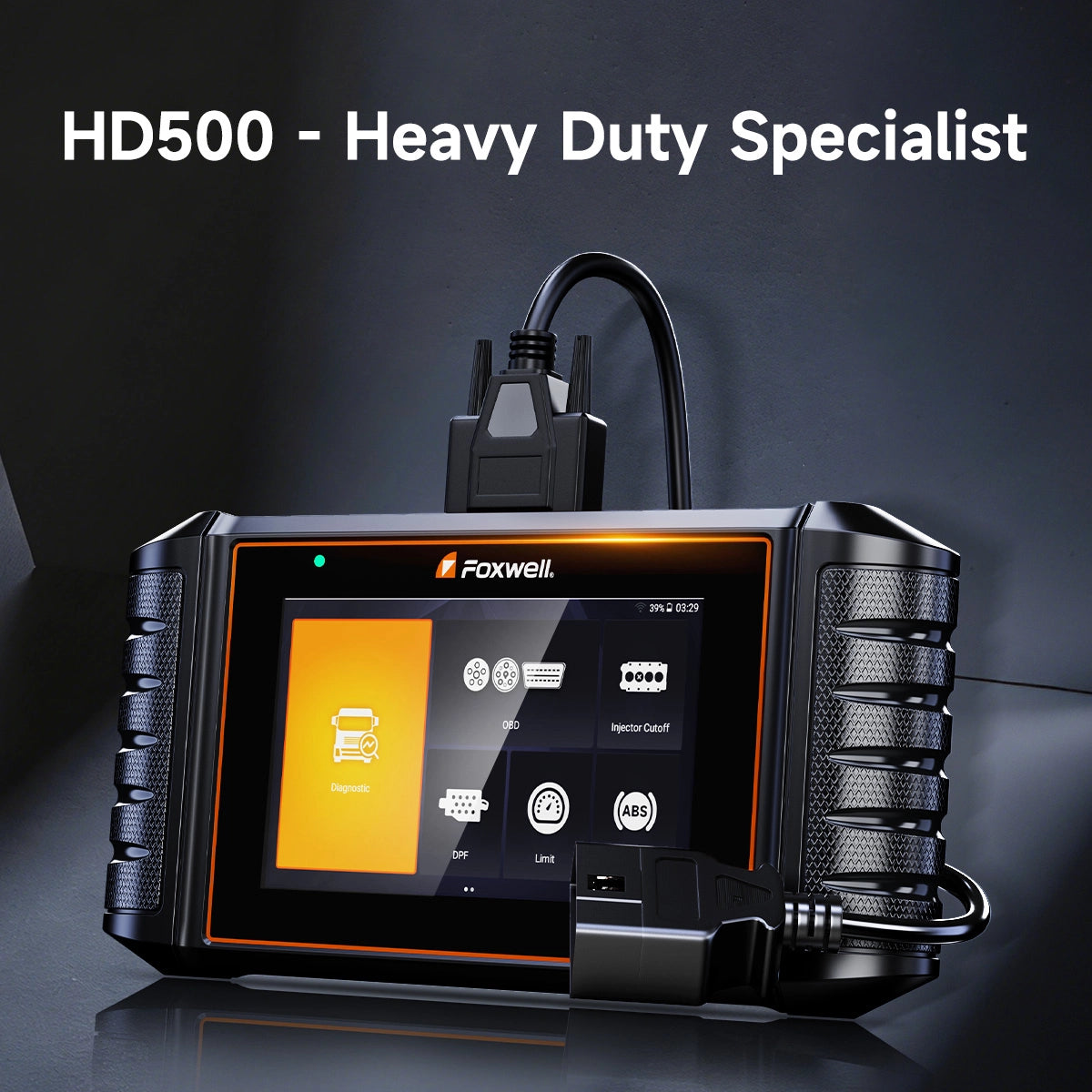 HD500: Heavy Duty Diagnostic & Diesel Engine Scanner