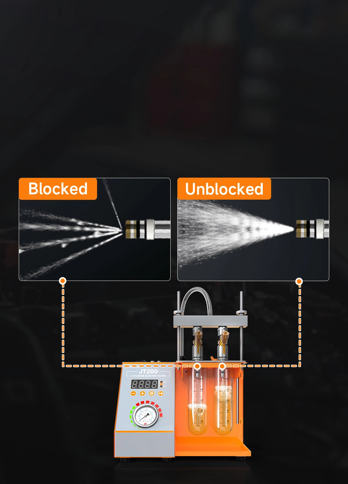 Sprayability Test - Visual Spray Pattern Inspectio