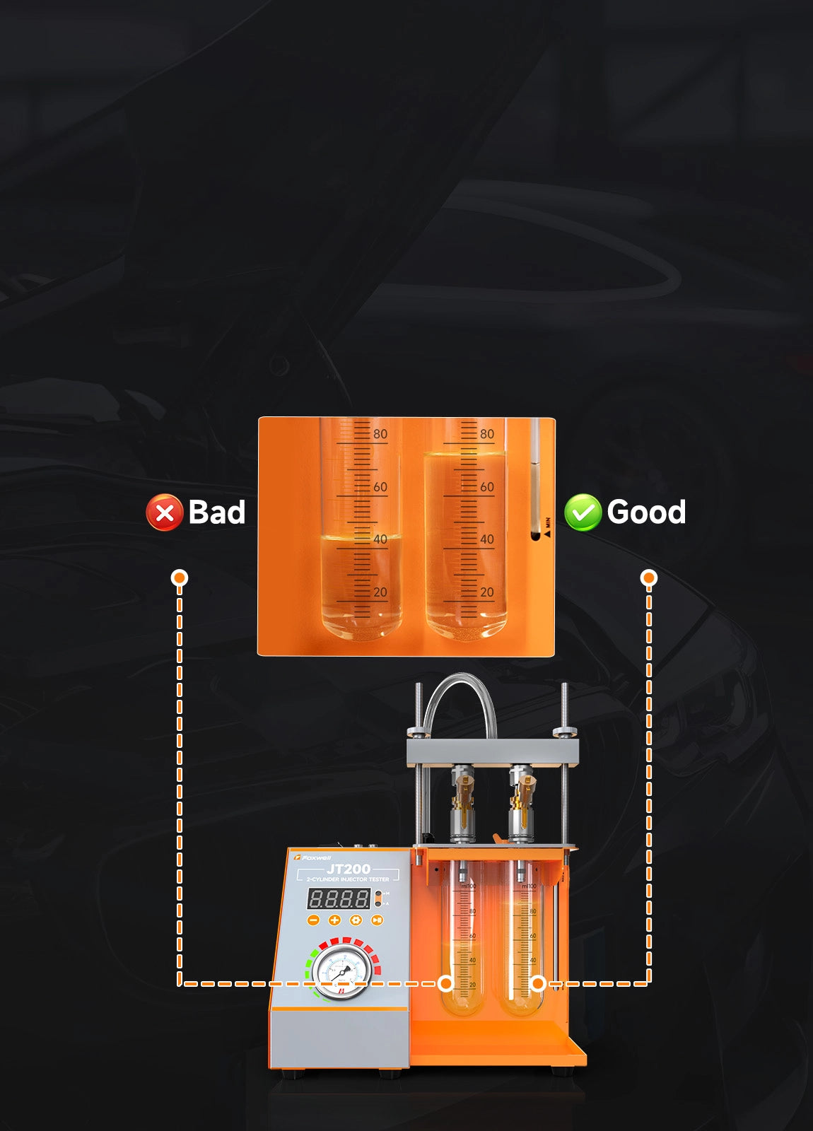 Uniformity Test - Accurate Fuel Volume Comparison