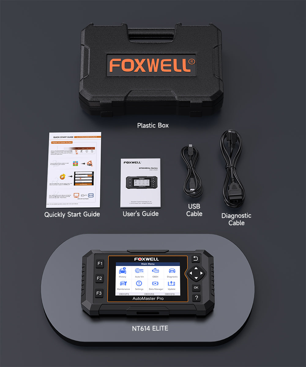 FOXWELL NT624 エリート 自動車 故障診断機 FOXWELL NT624 エリート