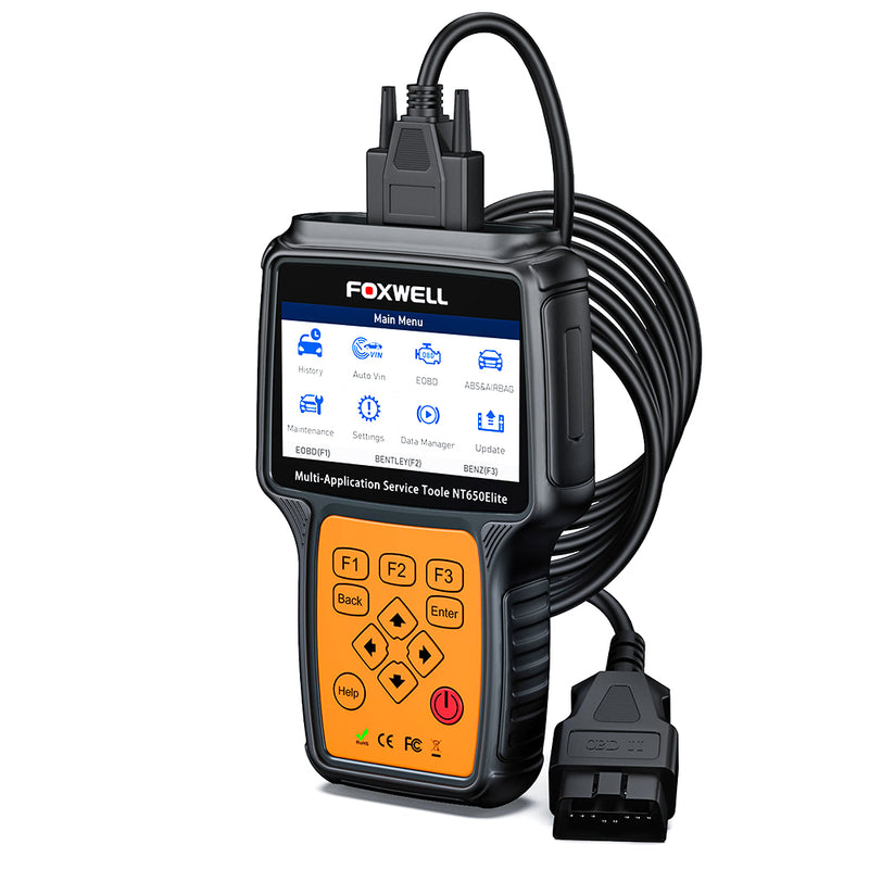 Foxwell NT650 Elite OBD2 Automotive Diagnostic Scanner Updated Version of NT630 & NT630 Plus
