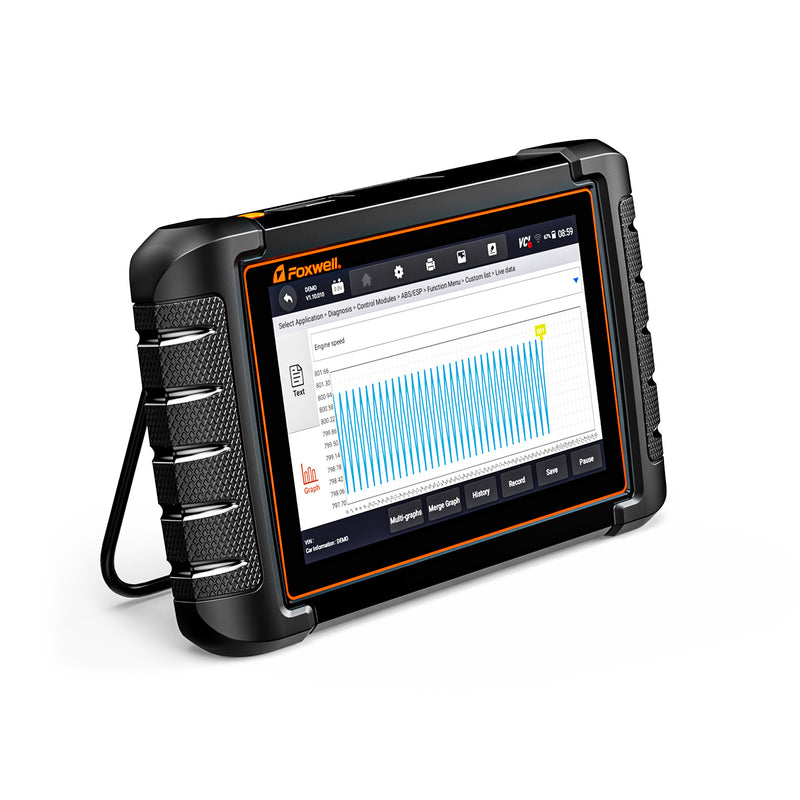 Foxwell NT809TS Bi-Directional Diagnostic Scanner and TPMS Tool