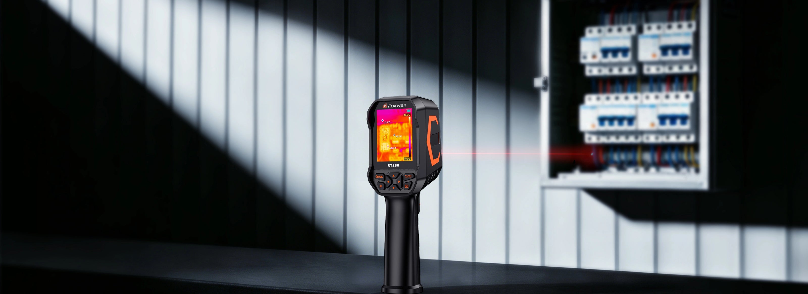 Foxwell RT280 Thermal Imaging Camera 240×180 TISR Resolution, 25Hz, Laser Targeting, PC Analysis, Photo & Video Recording