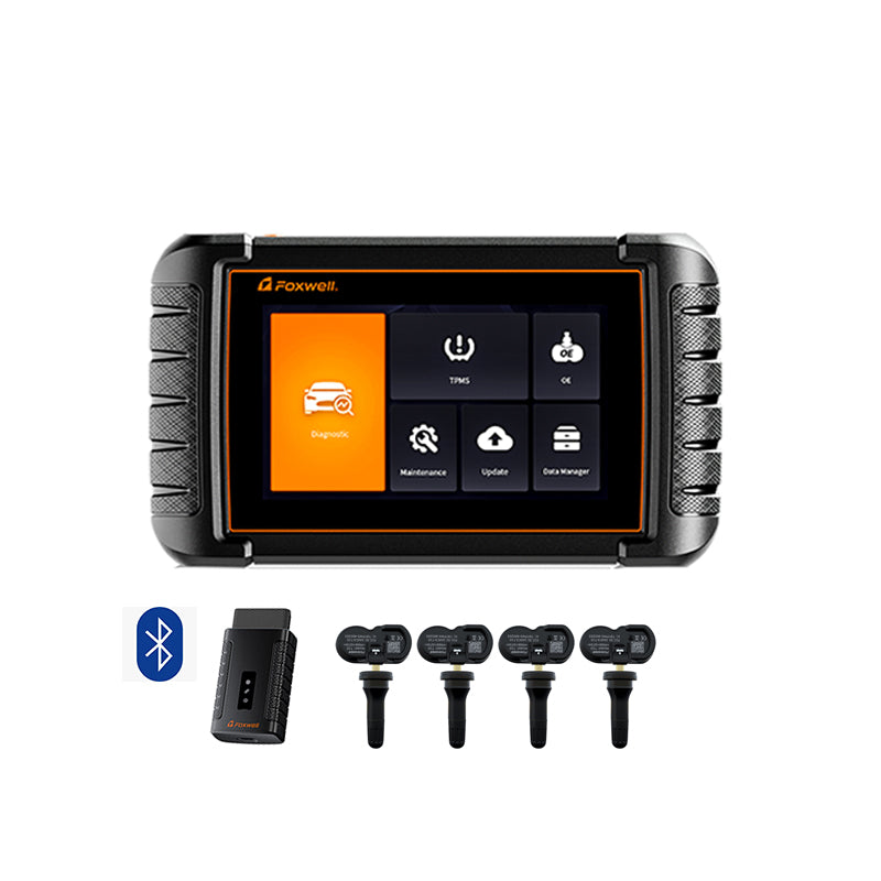 Foxwell NT819TS OBD2 Tablet Scanner with TPMS Relearn and Programming Functions