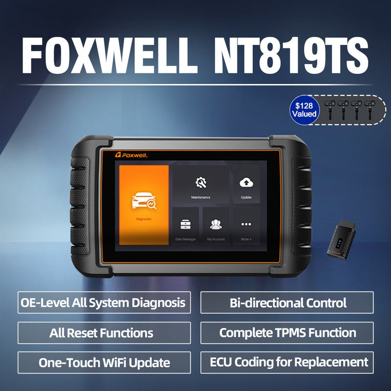 Foxwell NT819TS Features and Benefits