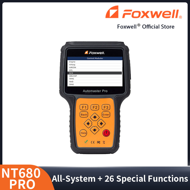 foxwell nt680pro support all system and 26 special function