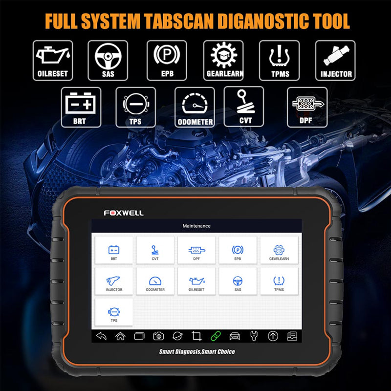 Foxwell GT60 PLUS Supports All System Diagnostics