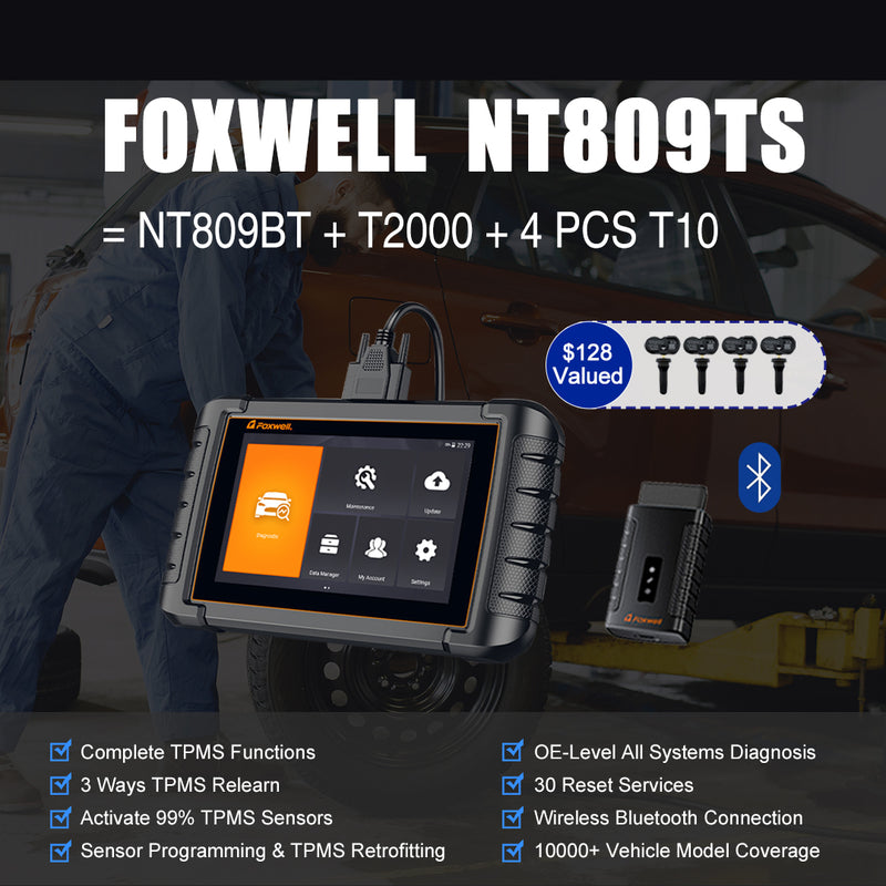 Foxwell NT809TS Features and Benefits