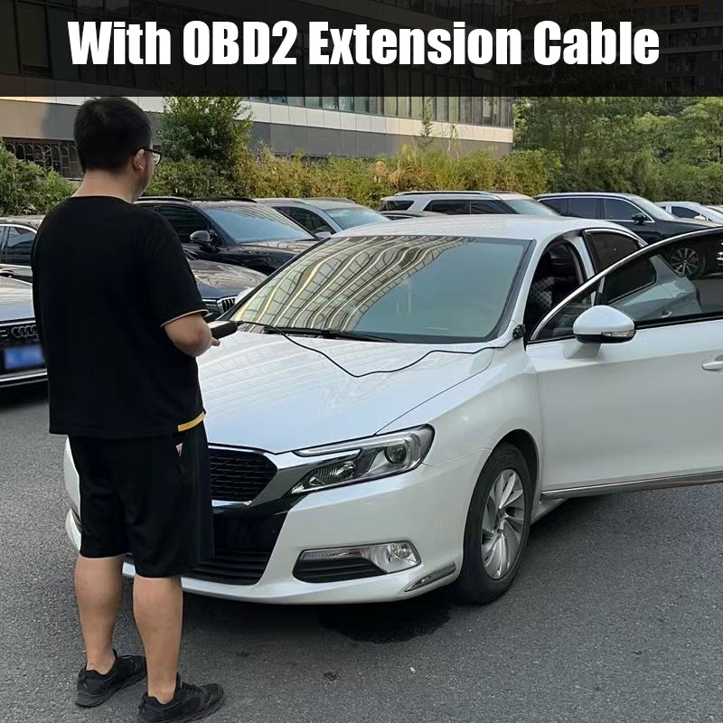 With OBD2 Extension Cable