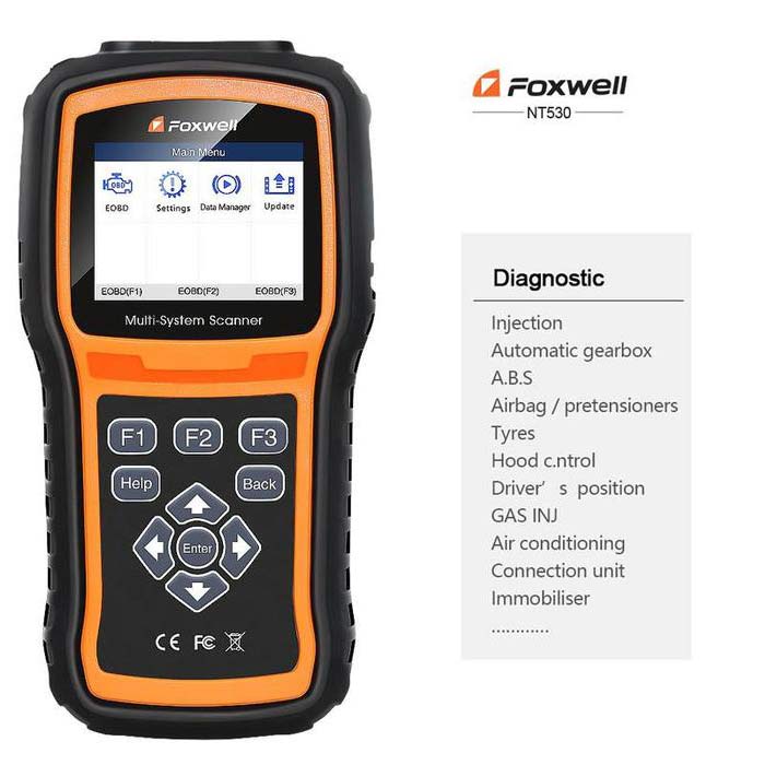 special functions of Foxwell NT530 - Foxwelldiag